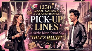 250+ Model, Fashion & Designer Brands Pick-Up Lines to Make Your Crush Say “That’s Haute!”