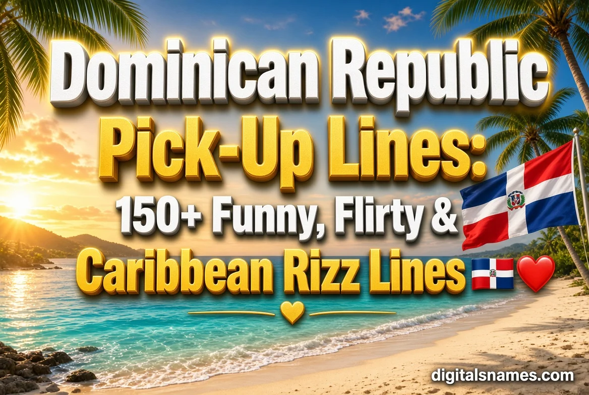 Dominican Republic Pick-Up Lines