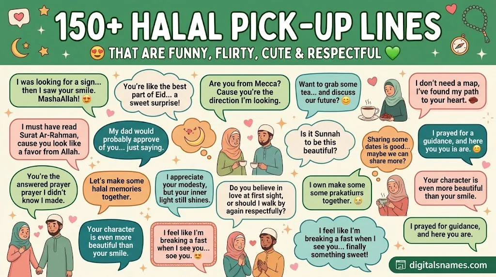 Halal Pick-Up Lines