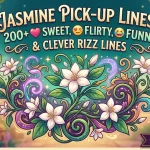 Jasmine Pick-Up Lines: 200+ Sweet, Flirty, Funny & Clever Rizz Lines