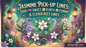 Jasmine Pick-Up Lines: 200+ Sweet, Flirty, Funny & Clever Rizz Lines