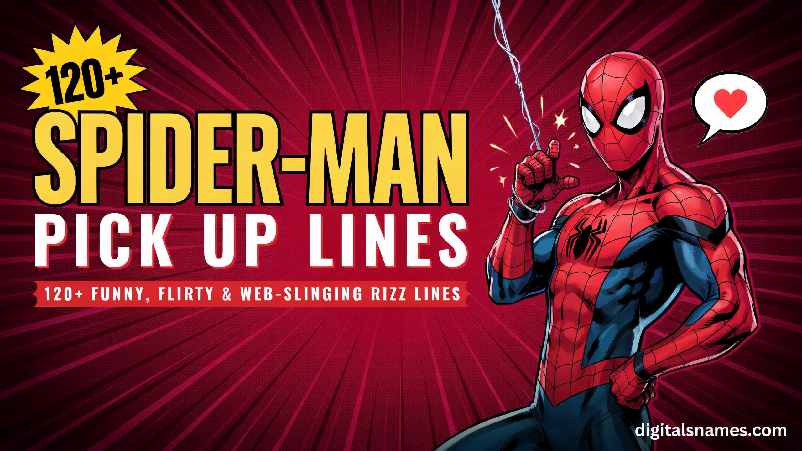 Spider-Man Pick Up Lines