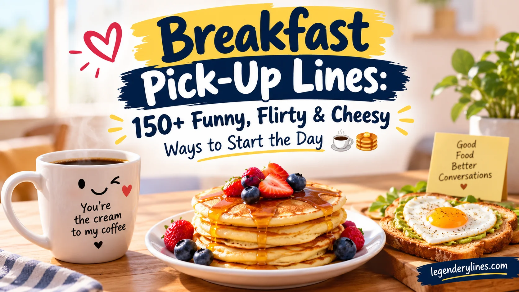 Breakfast Pick-Up Lines