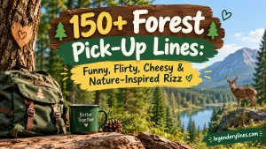 Forest Pick-Up Lines