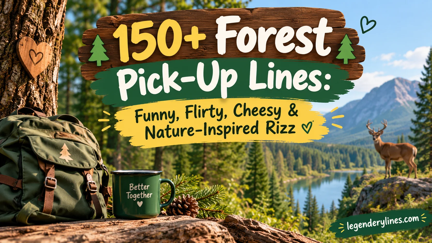 Forest Pick-Up Lines