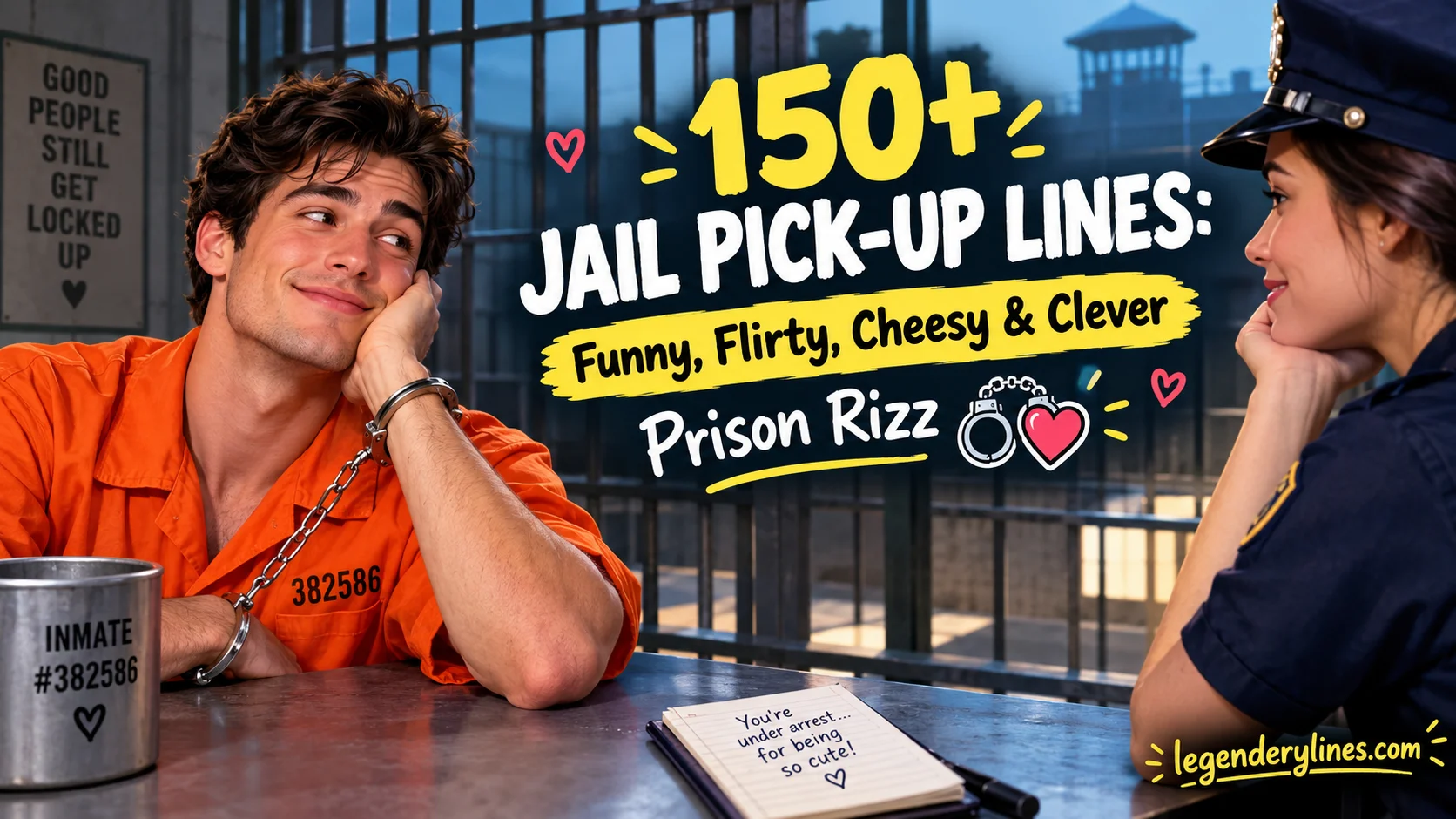 Jail Pick-Up Lines