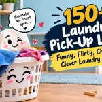 Laundry Pick-Up Lines