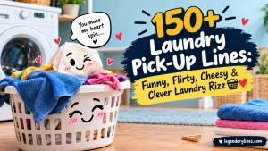 Laundry Pick-Up Lines