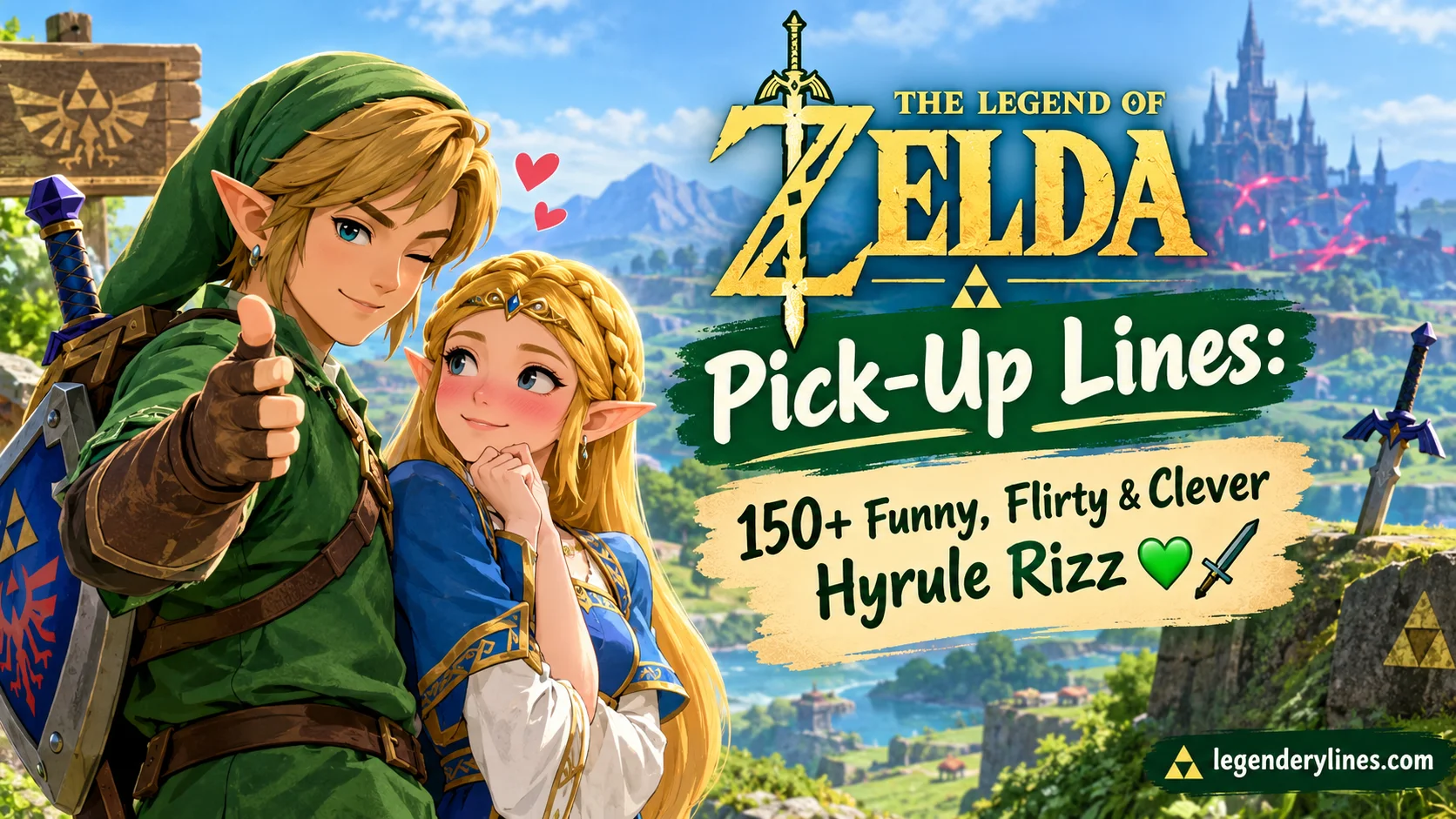 Legend of Zelda Pick-Up Lines