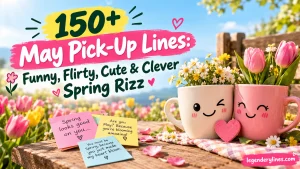 May Pick-Up Lines