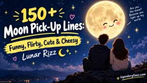 Moon Pick-Up Lines
