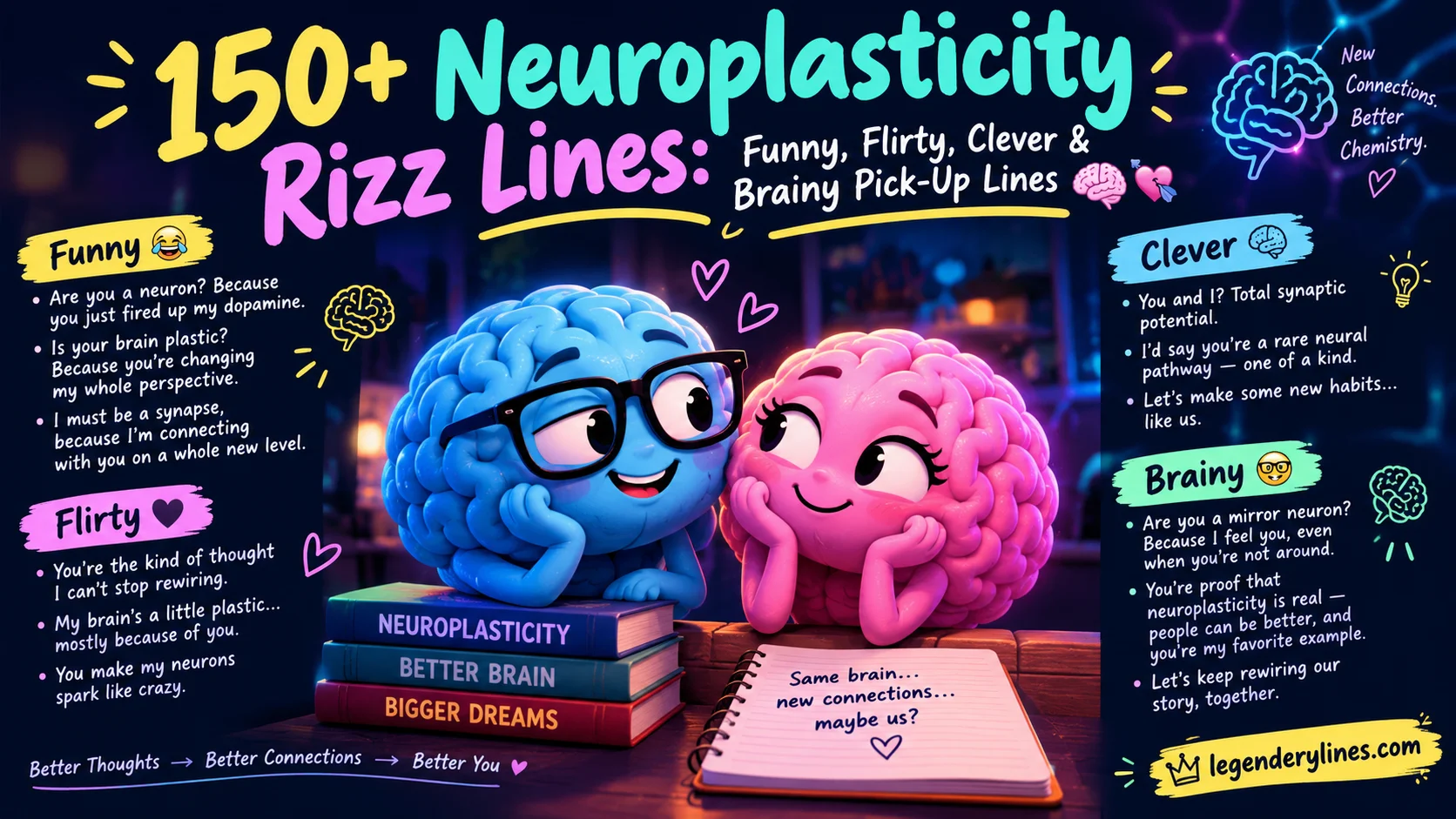 Neuroplasticity Rizz Lines