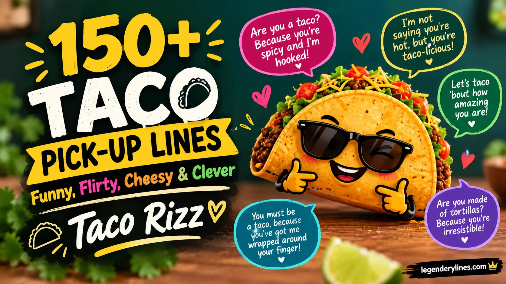 Taco Pick-Up Lines
